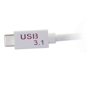 C2G USB 3.1 USB C to HDMI Audio/Video Adapter - USB Type C to HDMI White