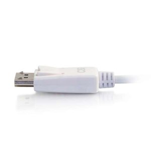 C2G 0.9m (3ft) USB C to DisplayPort Adapter Cable White - 4K Audio / Video Adapter