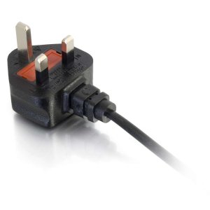 C2G 1m UK Laptop Power Cord (BS 1363 to IEC 60320 C5)