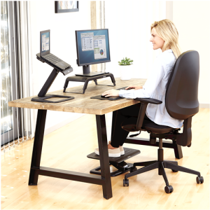 Fellowes 8060501 monitor mount / stand Black Desk