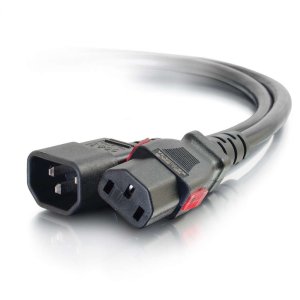 C2G 0.3m, C14/C13 Black C14 coupler C13 coupler