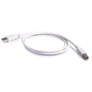 C2G 2m USB 2.0 A/B Cable - White