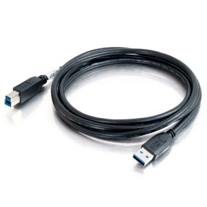 C2G 2m USB 3.0 USB cable USB 3.2 Gen 1 (3.1 Gen 1) USB A USB B Black