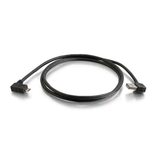 C2G 81704 USB cable USB 2.0 1 m USB A Micro-USB B Black