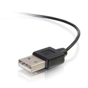 C2G 81708 USB cable 0.46 m USB 2.0 USB A Micro-USB B Black