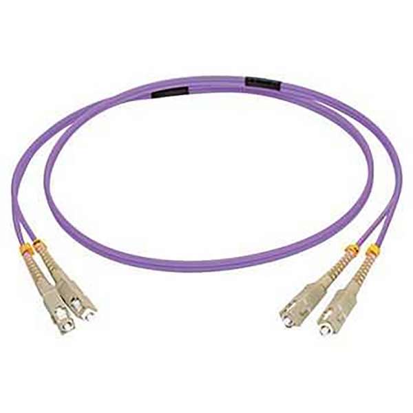 C2G 10M SC/SC OM4 LSZH FIBRE PATCH - VIOLET InfiniBand/fibre optic cable