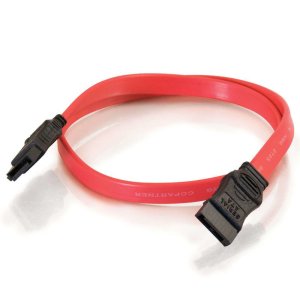 C2G 1m 7-pin SATA cable SATA 7-pin Red