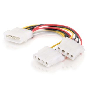 C2G 0.15m One 5.25in to Two 5.25in Internal Power Y-Cable