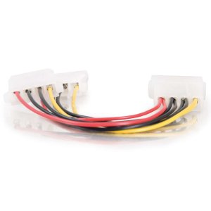 C2G 0.15m One 5.25in to Two 5.25in Internal Power Y-Cable