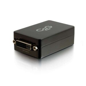 C2G 82401 cable gender changer DVI-D HD15 Black