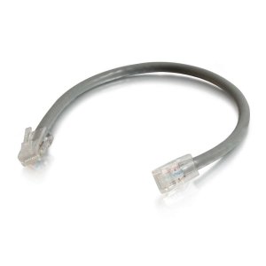 C2G 0.5m Cat5e Non-Booted Unshielded (UTP) Network Patch Cable - Grey