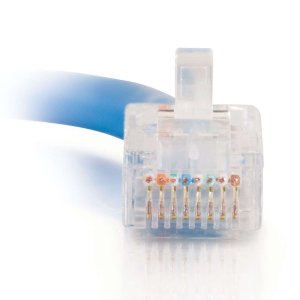 C2G 0.5m Cat5e Non-Booted Unshielded (UTP) Network Patch Cable - Blue