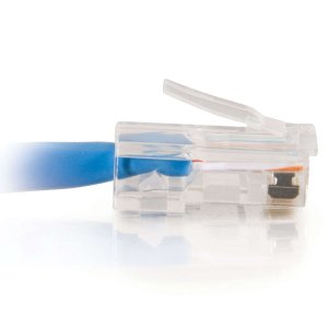 C2G 1m Cat5e Non-Booted Unshielded (UTP) Network Patch Cable - Blue