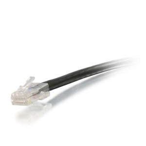 C2G 0.5m Cat5e Non-Booted Unshielded (UTP) Network Patch Cable - Black