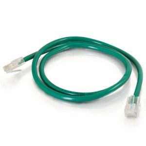 C2G 0.5m Cat5e Non-Booted Unshielded (UTP) Network Patch Cable - Green