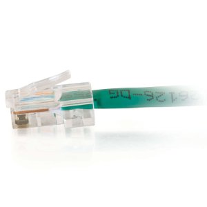 C2G 1m Cat5e Non-Booted Unshielded (UTP) Network Patch Cable - Green