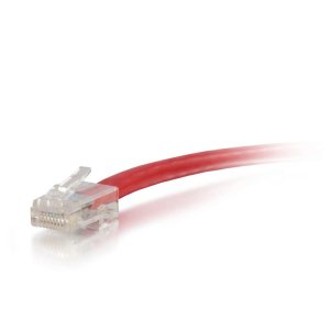 C2G 0.5m Cat5e Non-Booted Unshielded (UTP) Network Patch Cable - Red