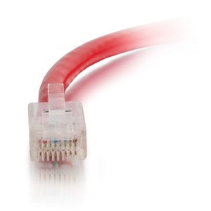 C2G 0.5m Cat5e Non-Booted Unshielded (UTP) Network Patch Cable - Red