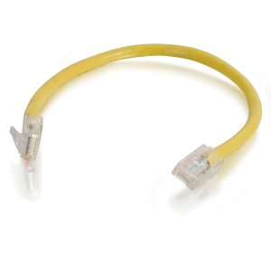 C2G 2m Cat5e Non-Booted Unshielded (UTP) Network Patch Cable - Yellow