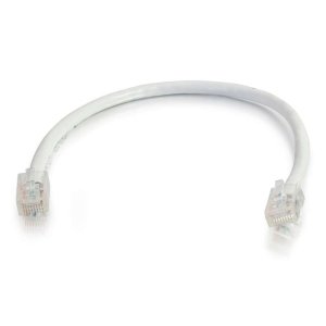 C2G 0.5m Cat5e Non-Booted Unshielded (UTP) Network Patch Cable - White