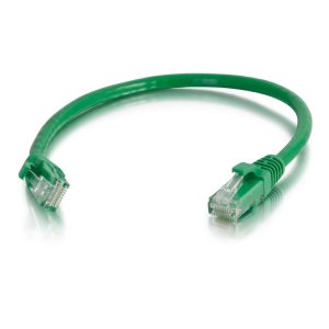 C2G 1m Cat5e Booted Unshielded (UTP) Network Patch Cable - Green