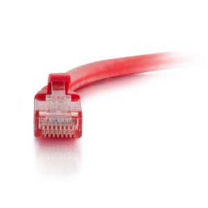 C2G 0.5m Cat5e Booted Unshielded (UTP) Network Patch Cable - Red