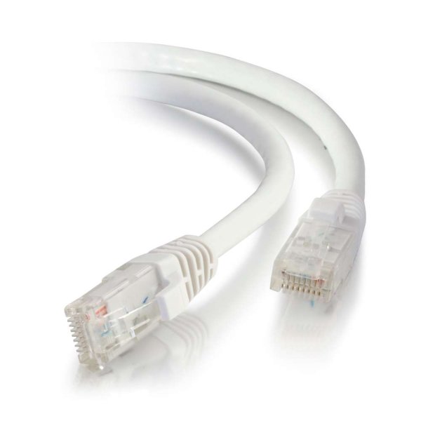 C2G 5m Cat5e Booted Unshielded (UTP) Network Patch Cable - White