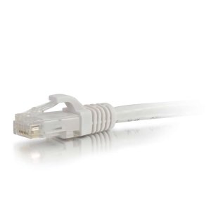 C2G 15m Cat5e Booted Unshielded (UTP) Network Patch Cable - White