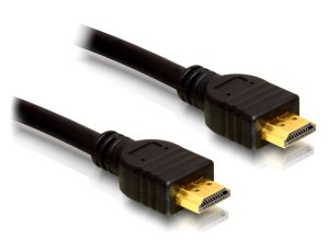 DeLOCK 83352 HDMI cable 0.25 m HDMI Type A (Standard) Black