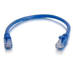 C2G 0.5m Cat6 Booted Unshielded (UTP) Network Patch Cable - Blue