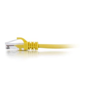 C2G Cat6 550MHz Snagless Patch Cable 10m networking cable Yellow U/UTP (UTP)