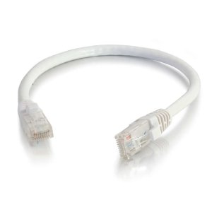 C2G CAT6 UTP 0.3m networking cable White U/UTP (UTP)