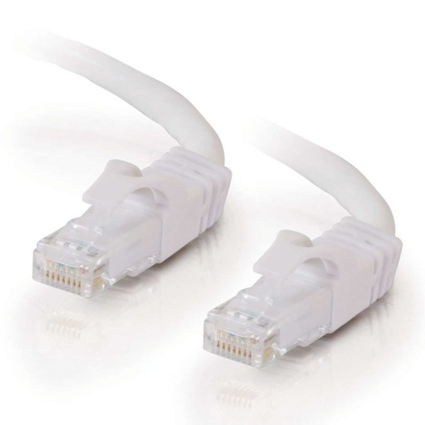 C2G Cat6 Snagless Patch Cable White 20m networking cable U/UTP (UTP)