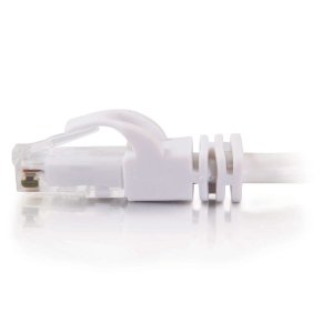 C2G Cat6 Snagless Patch Cable White 20m networking cable U/UTP (UTP)