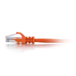 C2G 1m Cat6 Booted Unshielded (UTP) Network Patch Cable - Orange