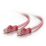 C2G Cat6 550MHz Snagless Patch Cable Pink 10m networking cable