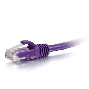 C2G 2m Cat6 Booted Unshielded (UTP) Network Patch Cable - Purple