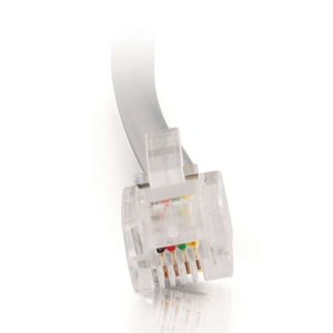 C2G 3m RJ11 6P4C Straight Modular Cable