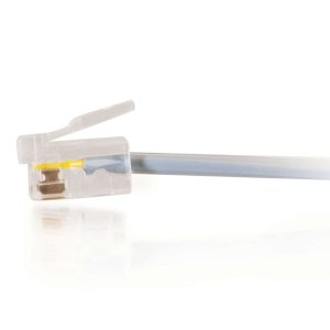 C2G 3m RJ11 6P4C Straight Modular Cable