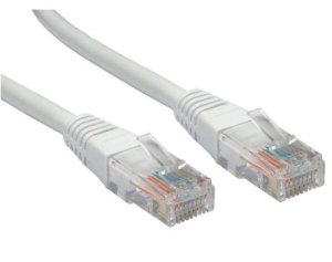 C2G 1m Cat5e RJ-45 m/m networking cable White