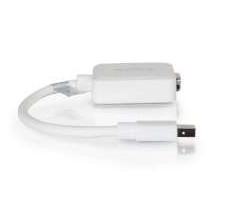 C2G 20cm Mini DisplayPort to VGA Adapter - Thunderbolt to VGA Converter M/F - White