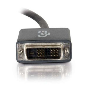 C2G 1m DisplayPort to Single Link DVI-D Adapter Cable M/M - DP to DVI - Black