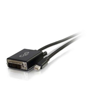 C2G 1m Mini DisplayPort to Single Link DVI-D Adapter Cable M/M - Mini DP to DVI - Black