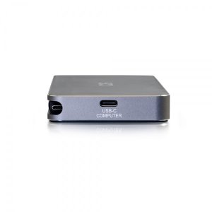 C2G USB-C Dual Display MST Docking Station with HDMI, DisplayPort, VGA and Power Delivery up to 65W - 4K 30Hz