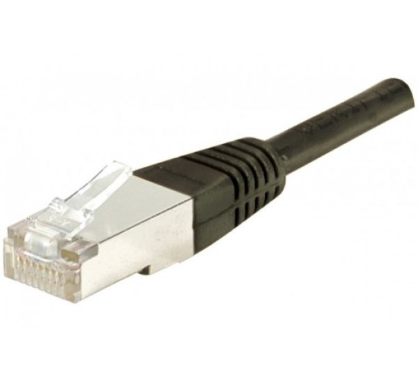 Cat6 RJ45 Outdoor patch cable F/UTP black - 3 m