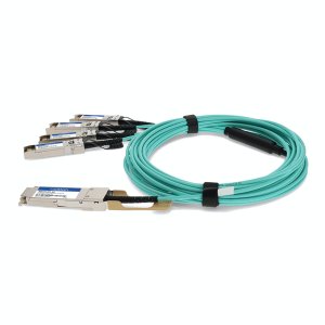 7 m, AOC, QSFP28 - 4x SFP28