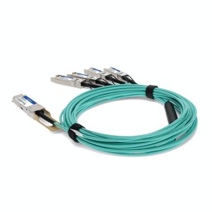 7 m, AOC, QSFP28 - 4x SFP28