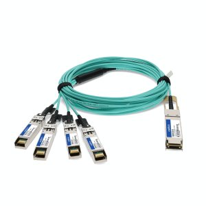 15 m, AOC, QSFP28 - 4x SFP28