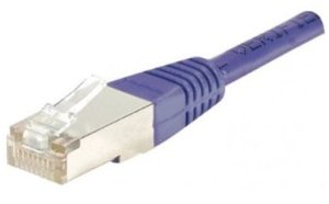 1.5m Cat5e RJ45 FTP Patch Cable - Purple