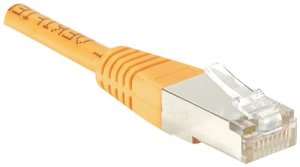 7m Cat5E RJ45 FTP Patch Cable, Orange